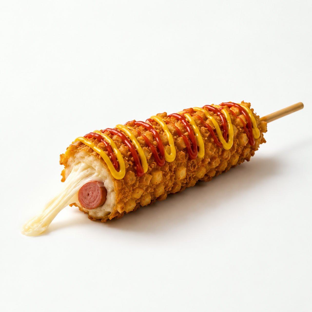 Half & Half Corn Dog